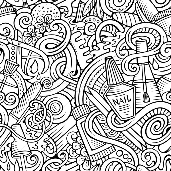 7548757_stock-vector-cartoon-doodles-manicure-seamless-pattern