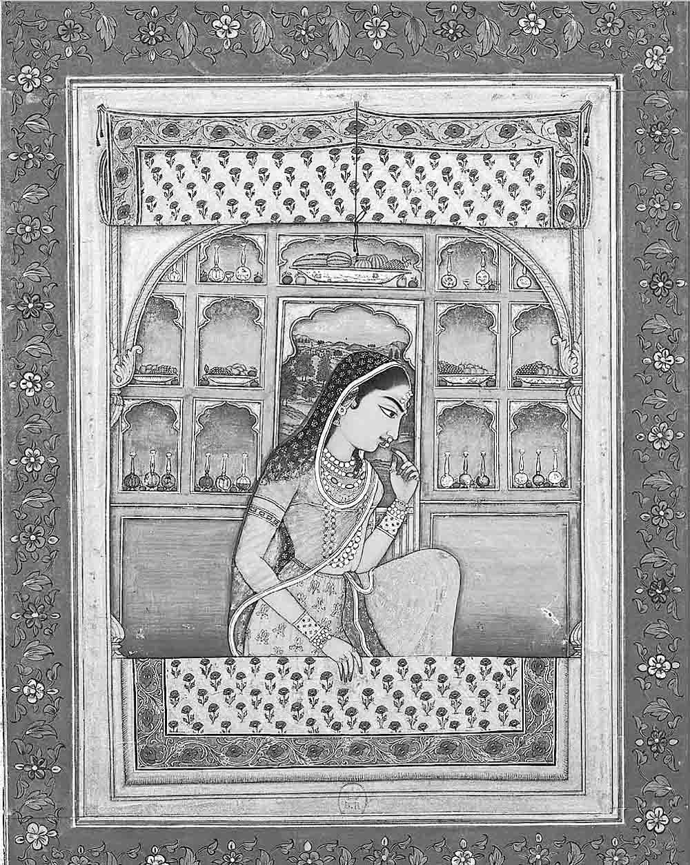a painting of Princess Padmavati