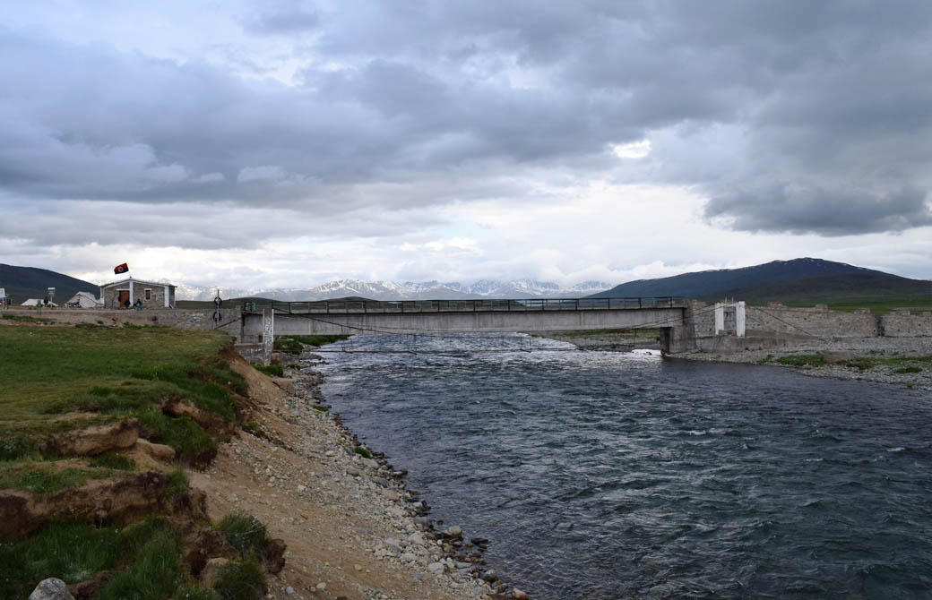 Barra Paani or the Greaer water where once used to be the postcard wooden suspension bridge