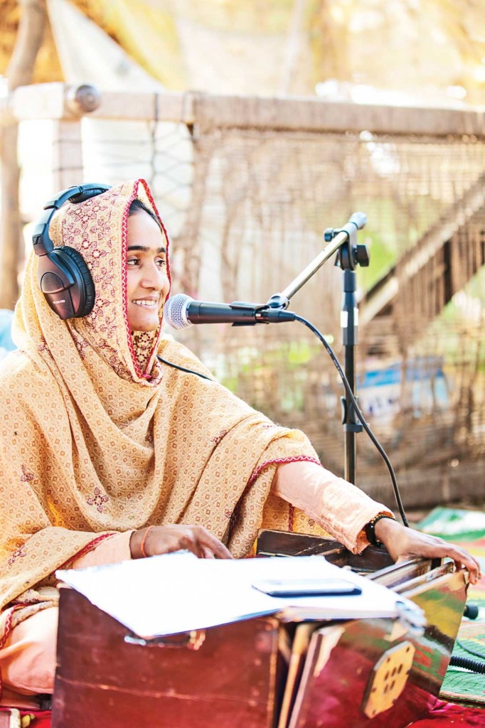 Shamu Bai from Sindh, who sings devotional songs called bhajans, is featured on Coke Studio Explorer.