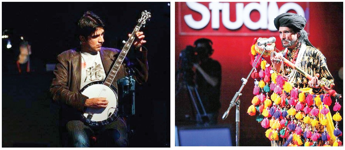 Ali Hamza (Noori, left) and Saeen Zahoor who joined forces on &lsquo;Aik Alif&rsquo; in the second season of Coke Studio, are also quoted in the book and speak of their respective journeys.  