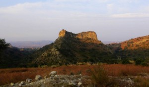 Landscape on way to Kanhatti Garden.