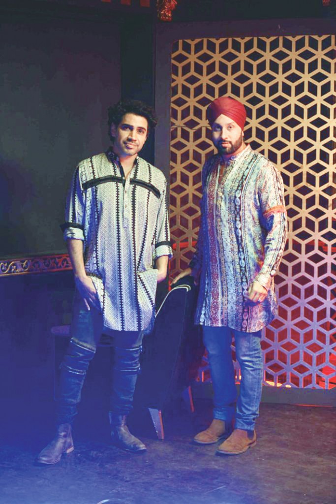 (From left to right): Qurram Hussain and Rup Magon collectively form Josh. 