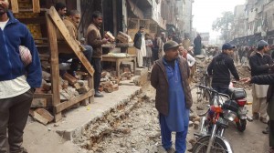 The livelihood of 10,000 families has been affected by the campaign, while not a single opportunity has been created by the government to re-employ them or restart their business activity.-- Photo by the author