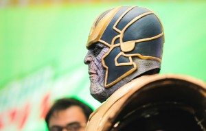 The highlight at this year’s event was indeed the seven-foot Thanos, inspired from the ‘supervillain’ in Marvel comics, walking around the venue. 