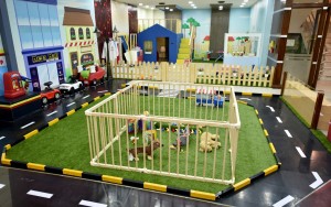 The ground floor boasts a soft play area complete with a zip line activity, jungle gym, and ball pit for children -- all of which is sanitised every night to ensure hygiene standards are maintained.