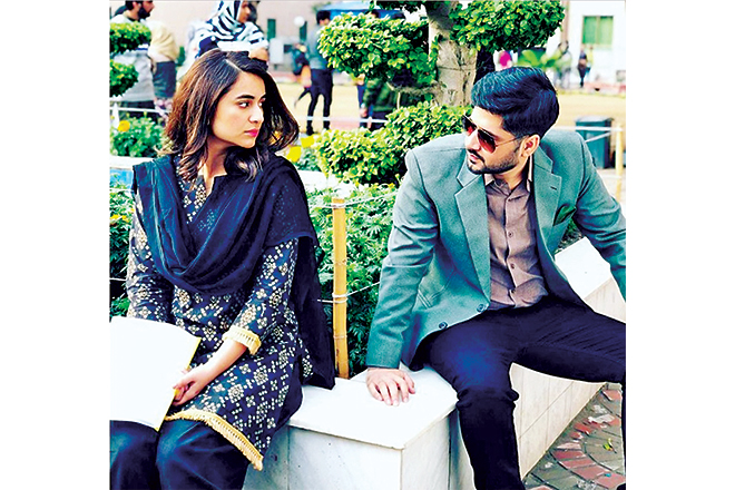 Yumna Zaidi and Imran Ashraf in a still from Inkaar that tackles the subject of consent. 