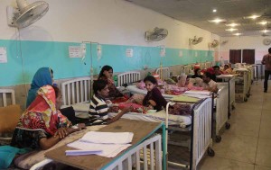 Quality of healthcare services needs to be improved.