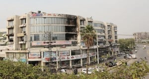 The Century Tower building caught fire early last month.  