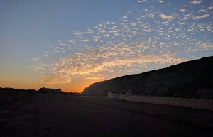 A view of the Hammerhead cliff in Ormara. Photo by the author