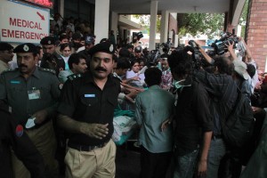 The situation often gets out of control in such cases. -- Photo by Rahat Dar 