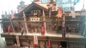 Various models at Edo History Museum, Tokyo. -- Photos by the author