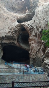Cave where people pray