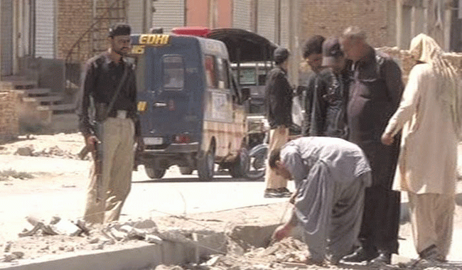 Blast in Quetta, one killed, 5 injured