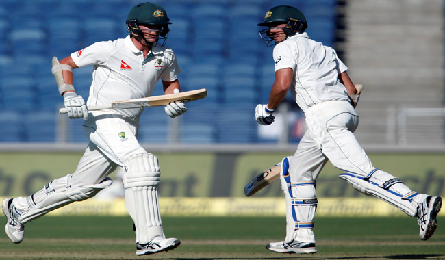 Renshaw, Starc revive Australia in India Test
