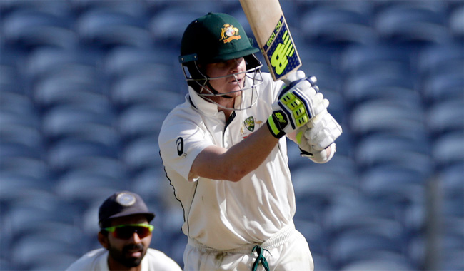 Smith ton helps Australia set India 441 for win