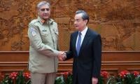 COAS thanks Chinese FM for diplomatic support to Pakistan