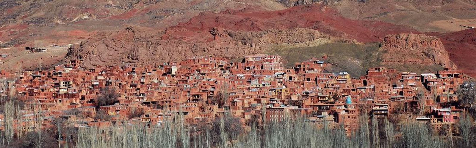 This red clay village in Iran is an anthropological museum