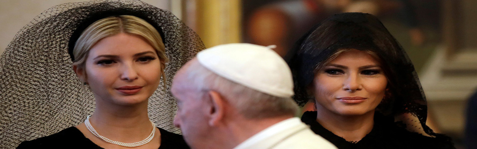 Unlike in Saudi Arabia, Melania and Ivanka covered their heads at Vatican