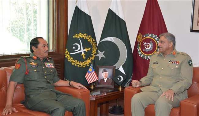 Malaysian army chief meets Pakistan’s military leadership
