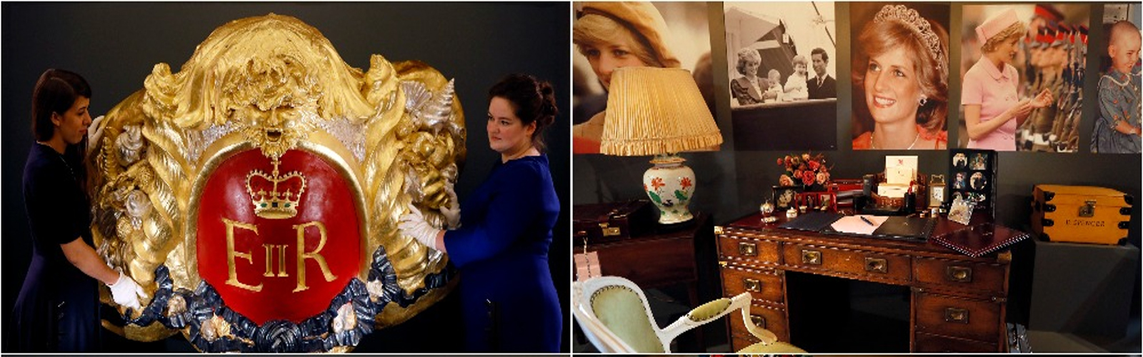 Gifts to Britain´s Queen Elizabeth II go on display