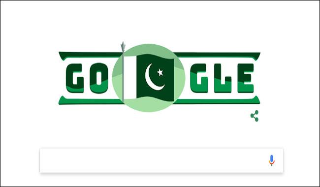 google celebrates pakistan s 70th