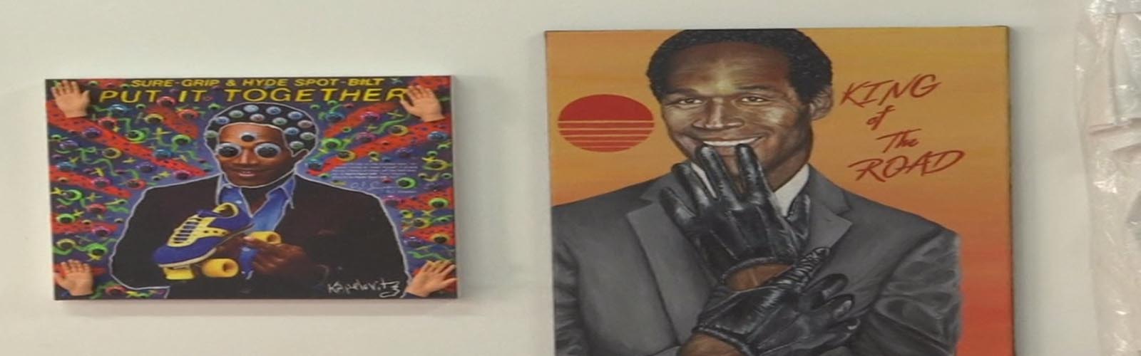 O.J. Simpson LA exhibit shows memorabilia as art