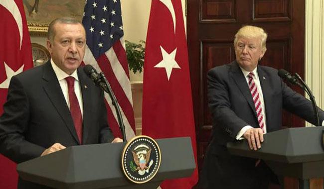 Trump Erdogan discuss'regional security in call White House