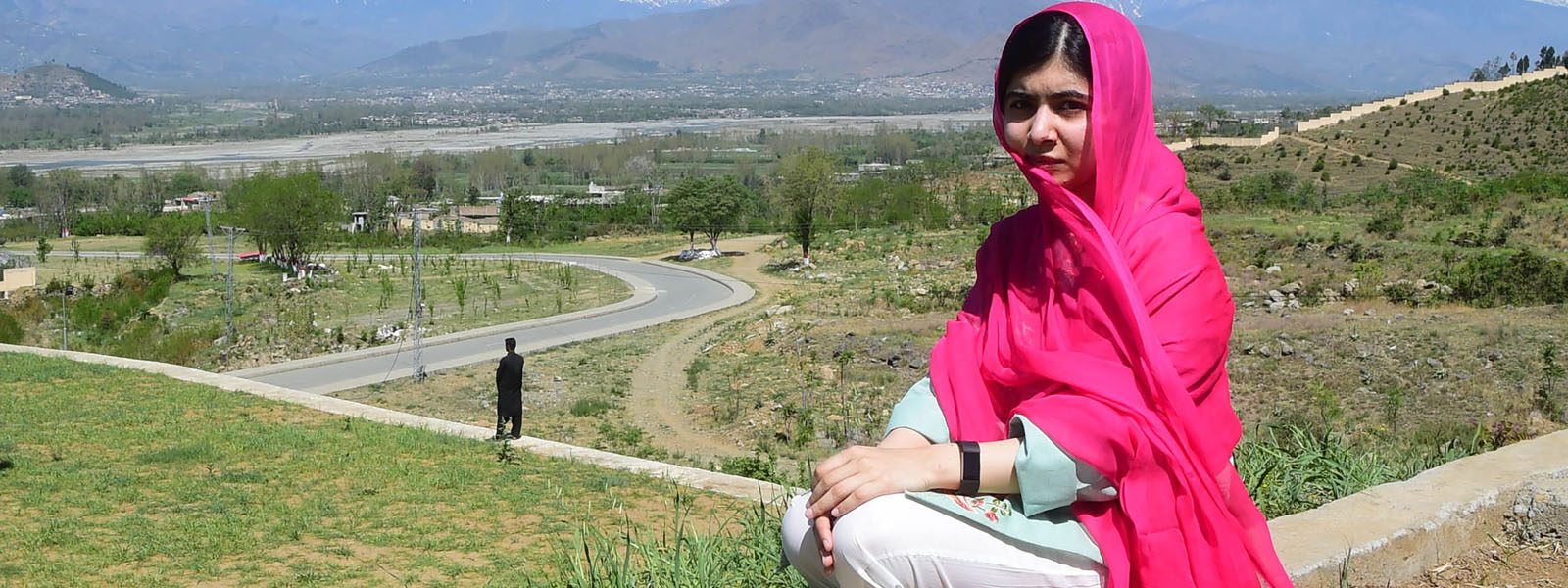 Malala's first visit to native Swat in pictures
