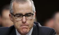 US watchdog refers report on Andrew McCabe to prosecutors
