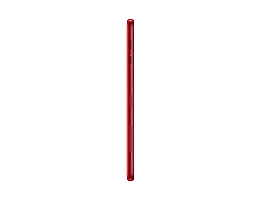 Samsung Galaxy J6 Plus side right Red