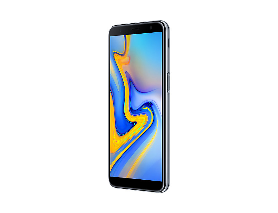Samsung Galaxy J6 Plus perspective right Gray