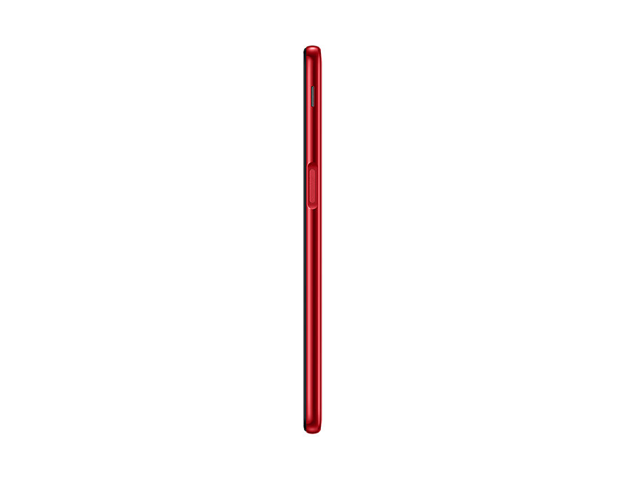 Samsung Galaxy J6 Plus side left Red