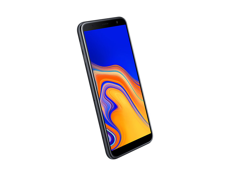 Samsung Galaxy J6 Plus front-side perspective Black