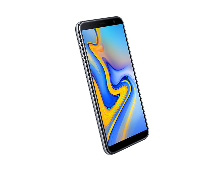 Samsung Galaxy J6 Plus front-side perspective Gray