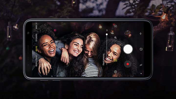 The clearer way to capture - Samsung Galaxy J6 Plus Feature