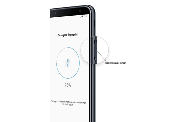 Simplified user access - Samsung Galaxy J6 Plus Feature