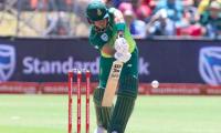 South Africa beat Pakistan by 13 runs (D/L) in third ODI