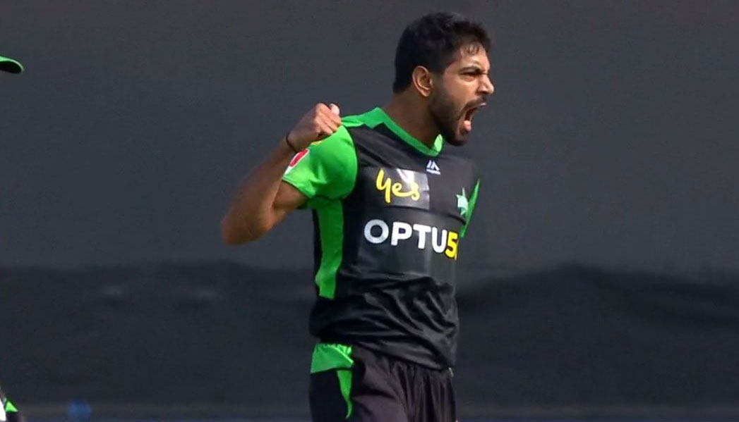 Haris Rauf catches flak for controversial wicket celebration in BBL