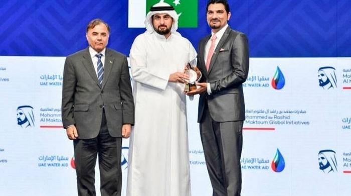 Pakistani man wins award for global water crisis solution in UAE - The News International