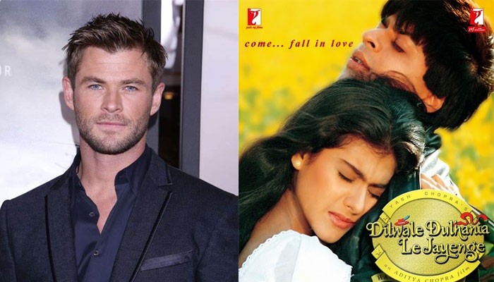 Chris Hemsworth is a fan of iconic Bollywood movie 'Dilwale Dulhania Le  Jayenge'
