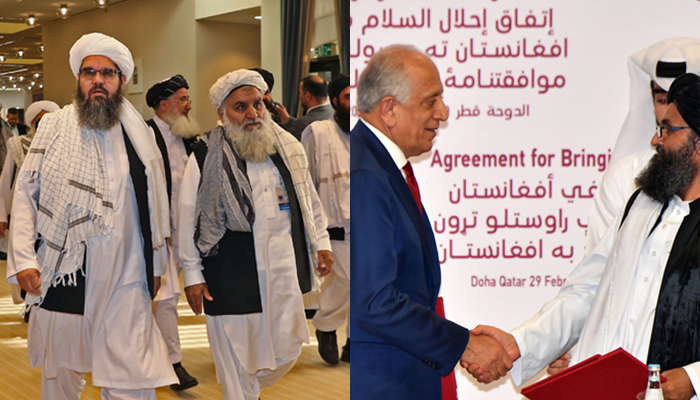 In pictures: US-Taliban sign historic peace accord ending 