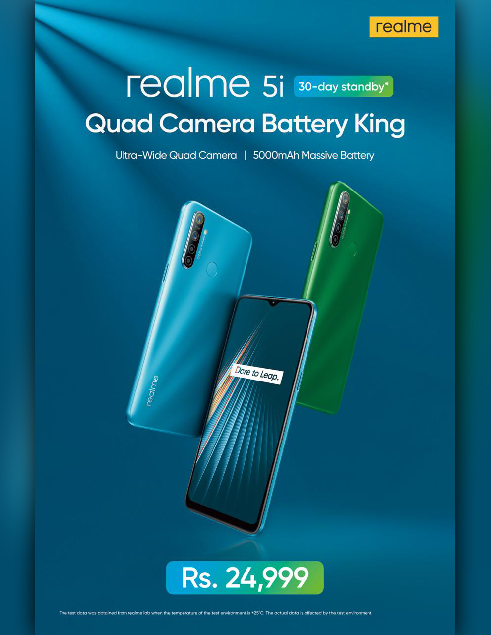 Realme 5i — Quad Camera Battery King