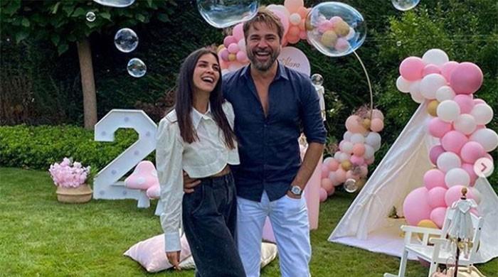 ‘Ertugrul’ star Engin Altan Duzyatan, wife Neslisah Alkoclar celebrate ...