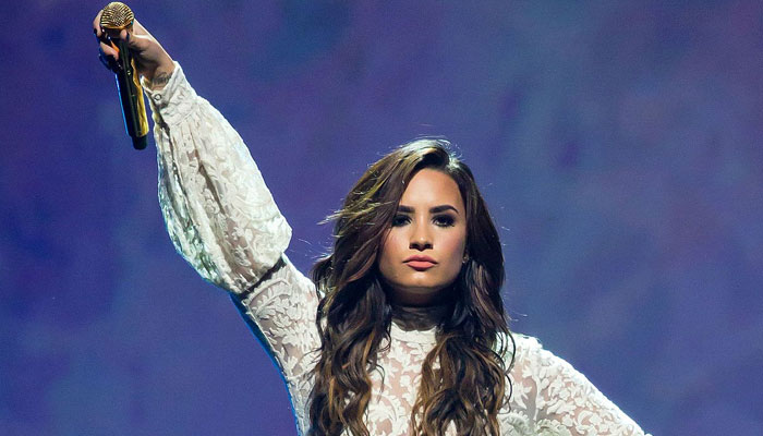 Demi Lovato belts her new ‘commander in chief' song at ...