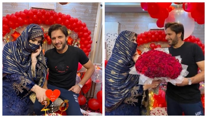 Shahid Afridi pens heartfelt note for wife Nadia on 20th wedding anniversary