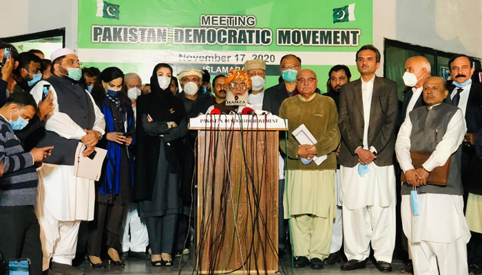 PDM announces 12-point 'Charter of Pakistan'