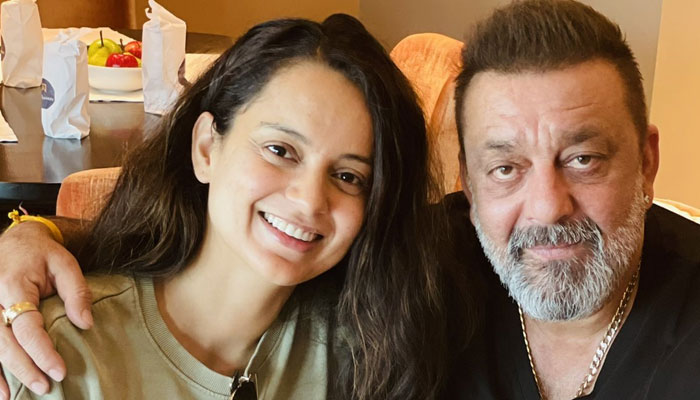 Kangana Ranaut pleasantly surprised to see Sanjay Dutt look more 'handsome'  post cancer recovery