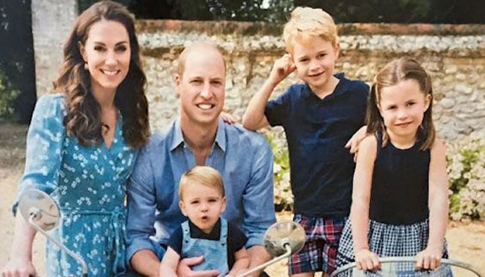 Prince William, Kate Middleton mark Fathers Day with royal family collage
