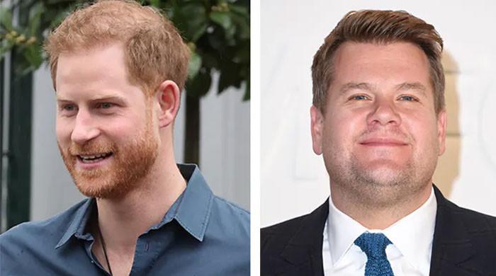 James Corden sympathizes with Prince Harry while commenting on Megxit